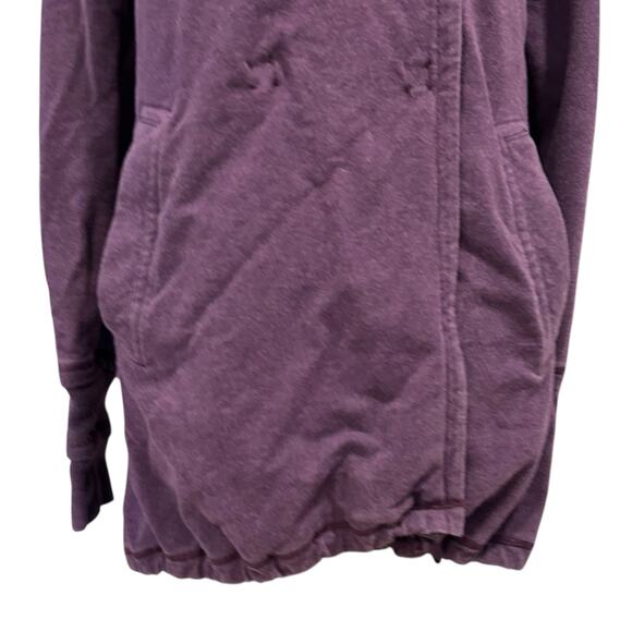 Lululemon Gratitude Wrap Jacket Womens Sz 4 Purple Double Breasted Activewear - Picture 10 of 16